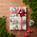 Search for antique christmas wrapping paper Watercolor