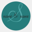 Search for s monogram wedding stickers Black
