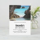 Search for vacation birthday invitations Beach