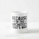 Search for architect funny mugs Profession