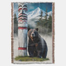 Search for first nations blankets Wild animals