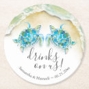 Search for beach wedding coasters Rehearsal dinner