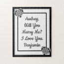 Search for proposal puzzles Black and white