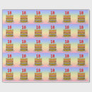 Search for 18th birthday wrapping paper 18 years old
