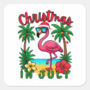Search for tropical flamingo stickers Christmas in july