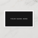 Search for minimal business cards Contemporary