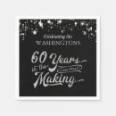 Search for 60th anniversary napkins Vintage