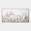 Search for large mousepads Floral desk mat
