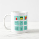 Search for burger and fries mugs Funny