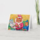 Search for santa claus christmas cards Kitten