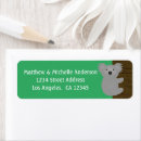 Search for cartoon bear return address labels Koala