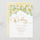 Search for yellow daisy wedding invitations Pretty