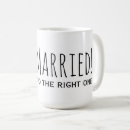 Search for newly married mugs Bride and groom