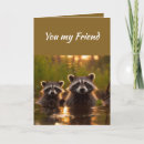 Search for raccoon birthday cards Friend