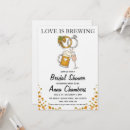 Search for brewery bridal shower invitations Cheers to love