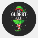 Search for retro elf stickers Xmas