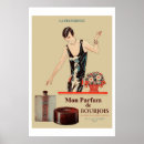 Search for vintage french perfume posters Paris