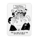 Search for managers magnets Cartoon