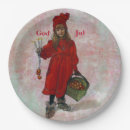 Search for swedish christmas plates Red