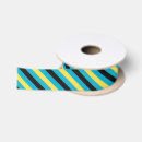 Search for blue and yellow ribbon Satin