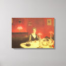 Search for tables canvas prints Cafe