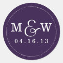 Search for eggplant wedding stickers Date