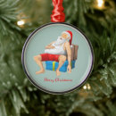 Search for santa claus tree decor Illustration