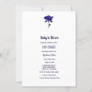 Search for pink and navy baby shower invitations Baby girl