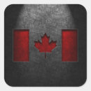Search for canadian flag stickers Red