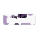 Search for lavendar return address labels Purple