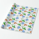 Search for sea creatures wrapping paper Fish