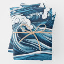 Search for wave wrapping paper Sea waves