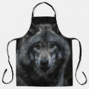 Search for black wolf aprons Wildlife
