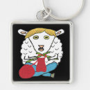 Search for funny sheep key rings Wool