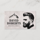 Search for men fashion business cards Barber