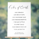Search for timeline wedding signs Black white