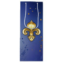 Search for fleur de lis gift bags Blue