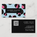 Search for light pink business cards Hair stylist