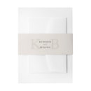 Search for black wedding invitation belly bands Modern