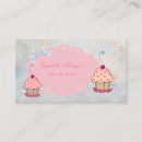 Search for cute girly business cards Bakery