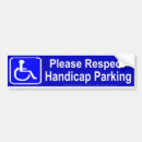 Search for handicap parking bumper stickers Handicapped