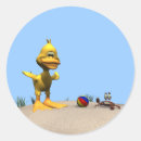 Search for crab cartoon stickers Beach