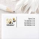 Search for birthday balloon return address labels For her