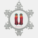 Search for red shoes christmas tree decorations High heels