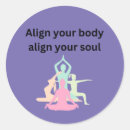 Search for alignment stickers Yoga