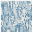 Search for blue horses fabric Equine