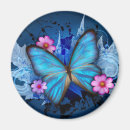 Search for flower design magnets Blue