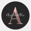 Search for rose gold and black weddings Classic