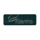Search for graduation party return address labels Script