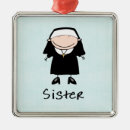 Search for nun christmas tree decorations Christian